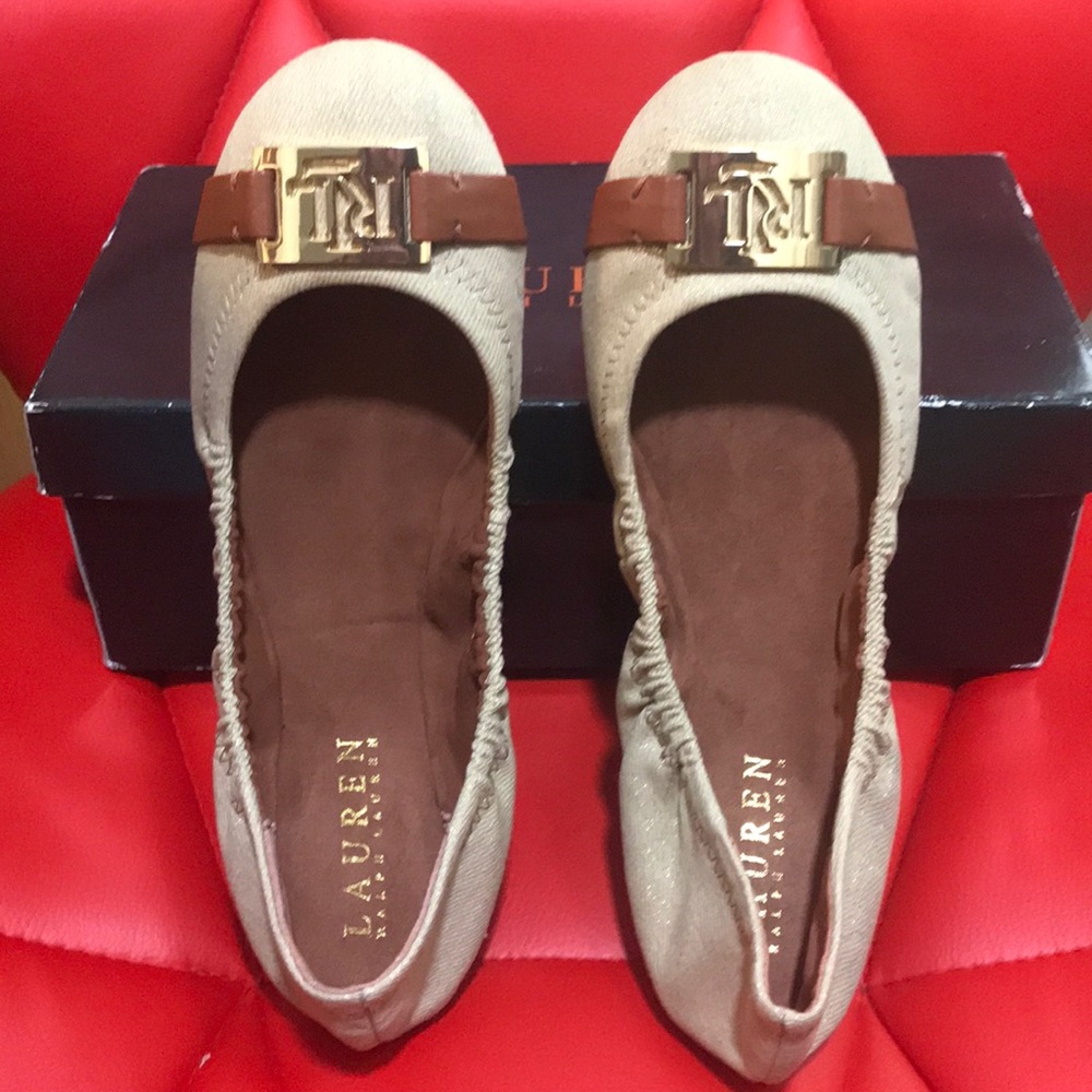 Ralph Lauren Betty Flats